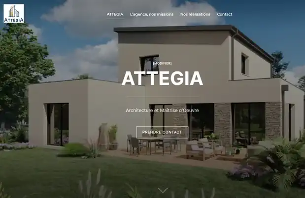 Site d'entreprise, optimisation SEO - ATTEGIA